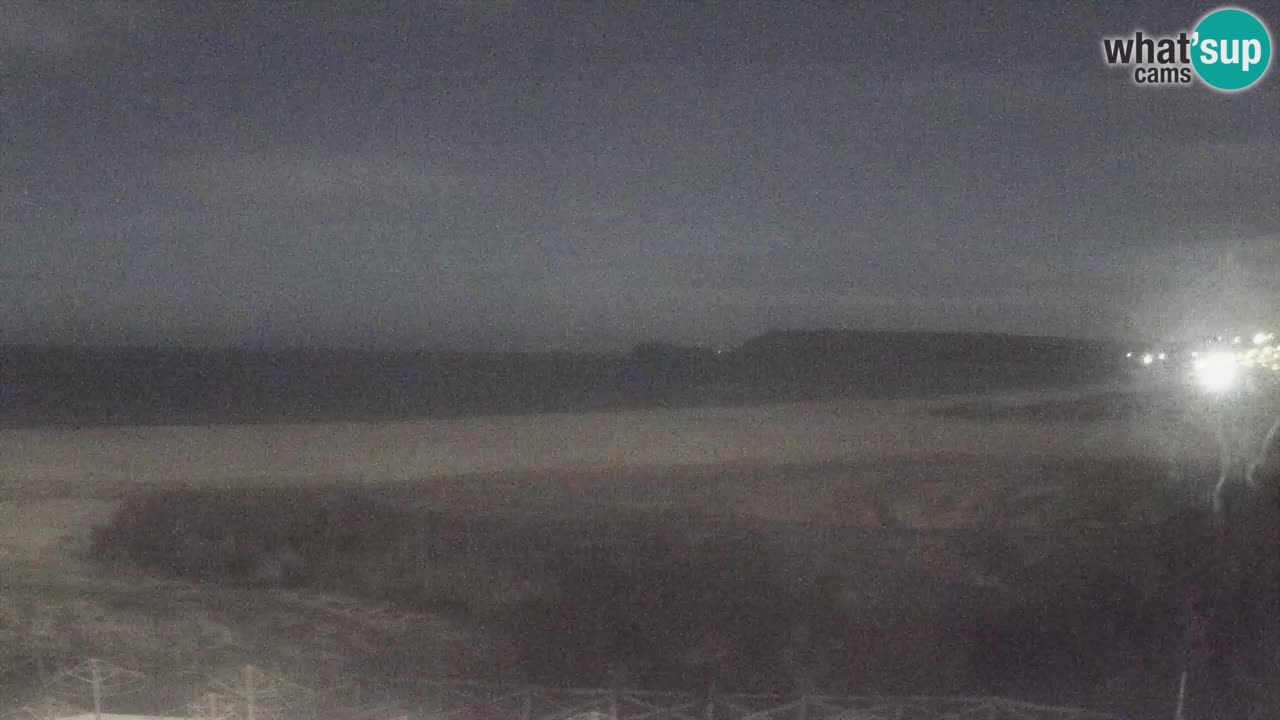 Webcam Torre dei Corsari – Vista live sulla spiaggia da Punta Usai