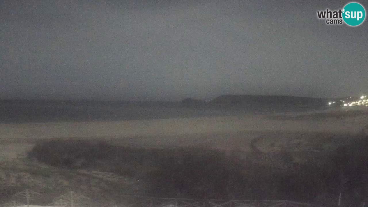 Webcam Torre dei Corsari – Vista live sulla spiaggia da Punta Usai