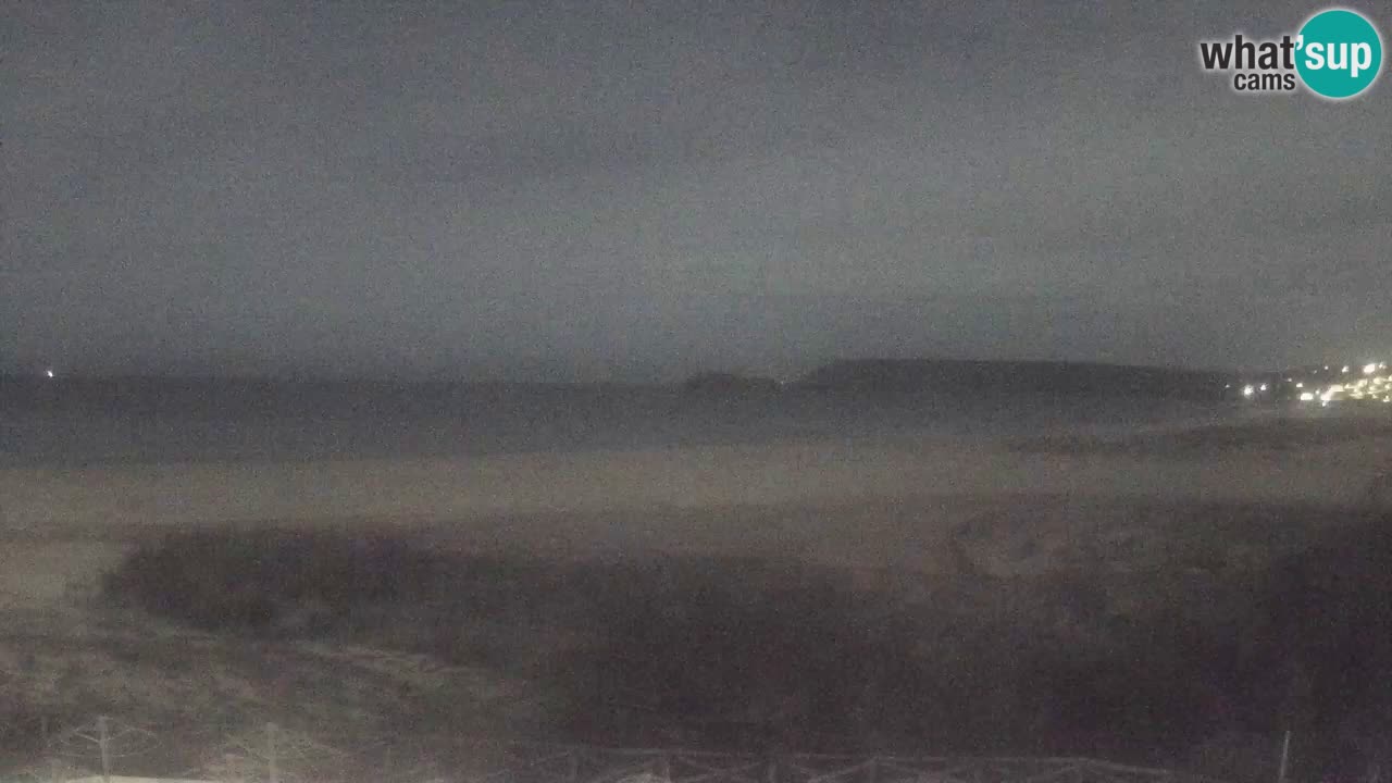 Web kamera Torre dei Corsari – Pogled uživo na plažu s Punta Usai