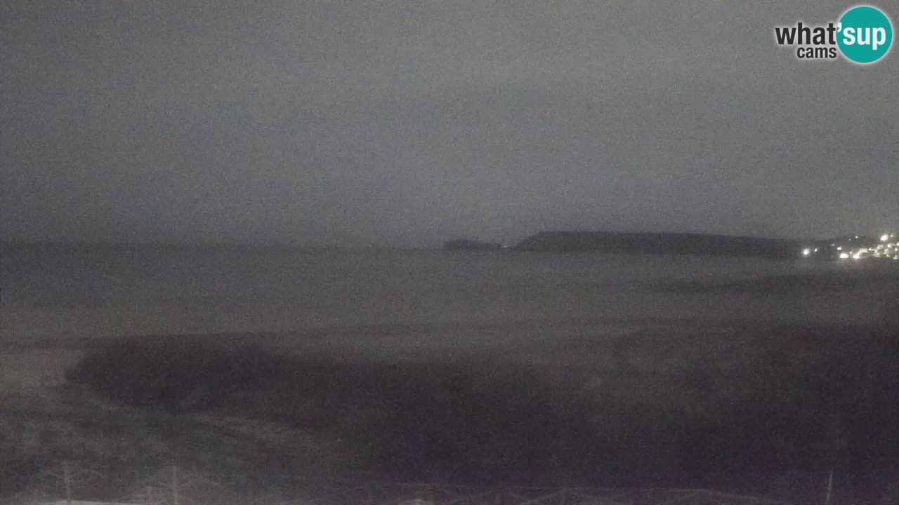 Cámara web Torre dei Corsari – Vista en directo de la playa desde Punta Usai