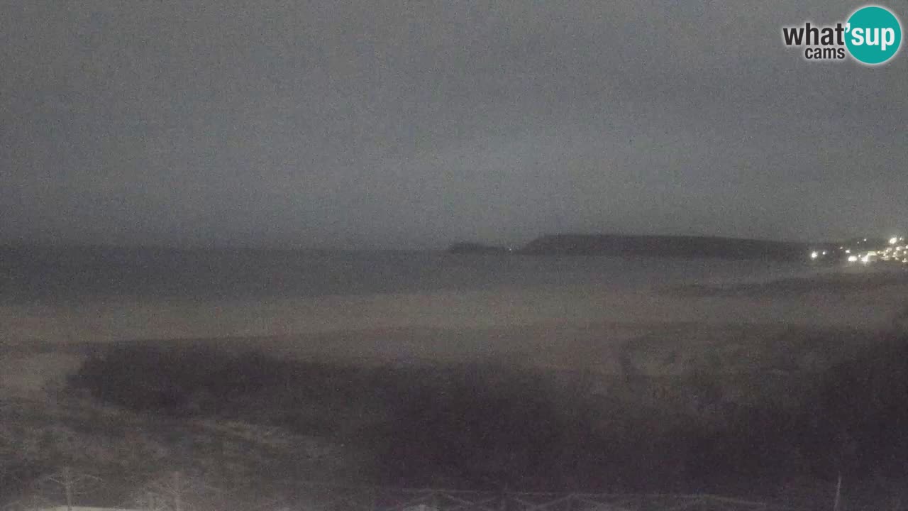 Webcam Torre dei Corsari – Vista live sulla spiaggia da Punta Usai