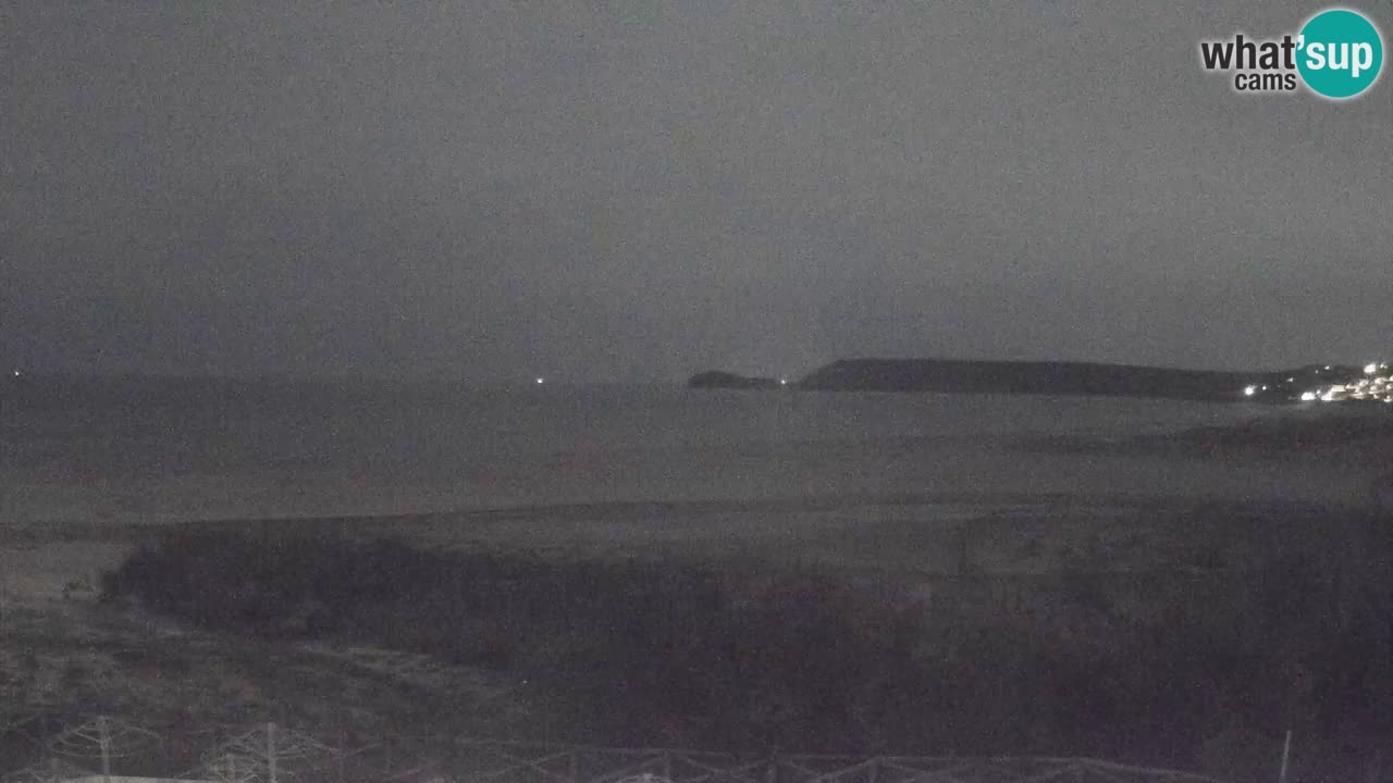 Webcam Torre dei Corsari – Vue en direct sur la plage depuis Punta Usai
