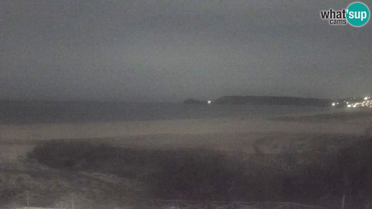 Webcam Torre dei Corsari – Liveblick auf den Strand von Punta Usai