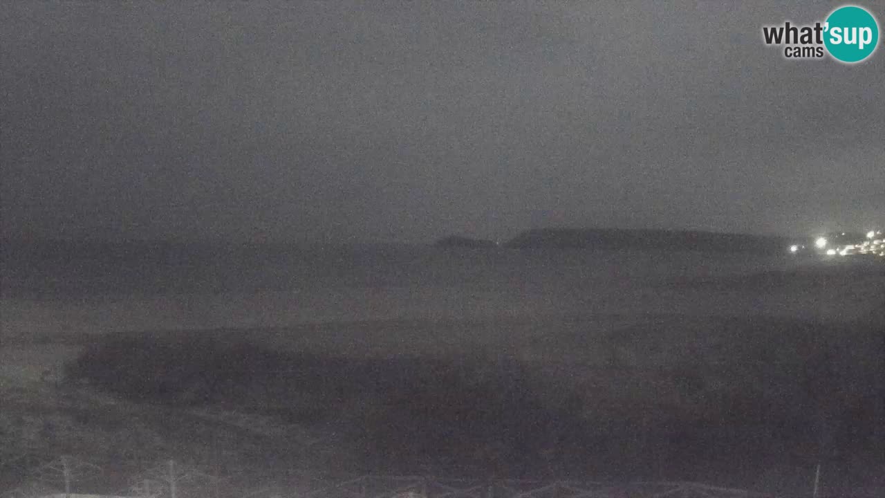 Webcam Torre dei Corsari – Vista live sulla spiaggia da Punta Usai