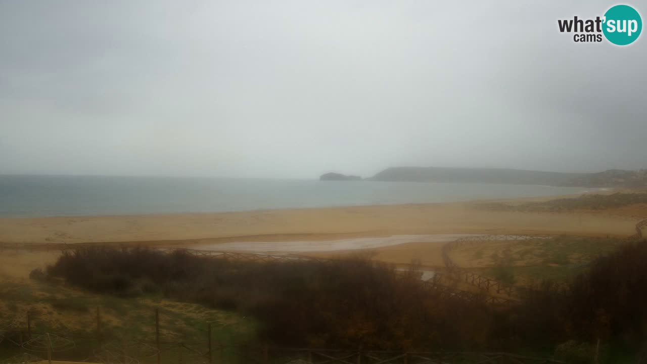 Webcam Torre dei Corsari – Vista live sulla spiaggia da Punta Usai