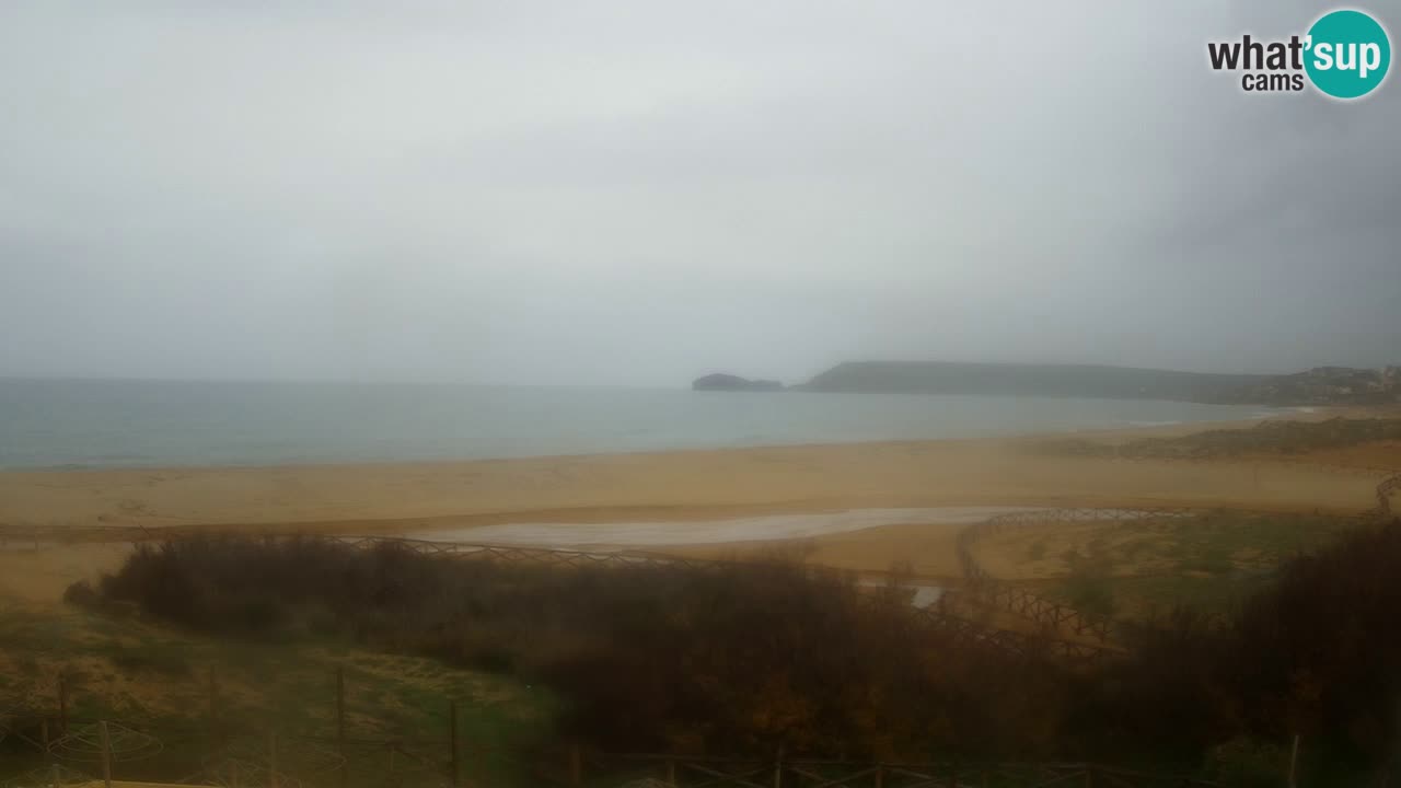 Cámara web Torre dei Corsari – Vista en directo de la playa desde Punta Usai