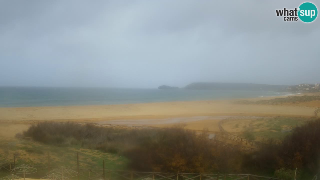 Webcam Torre dei Corsari – Vue en direct sur la plage depuis Punta Usai