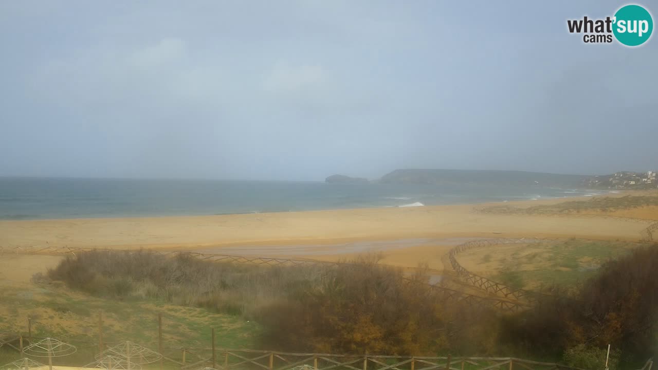 Webcam Torre dei Corsari – Live Beach View from Punta Usai