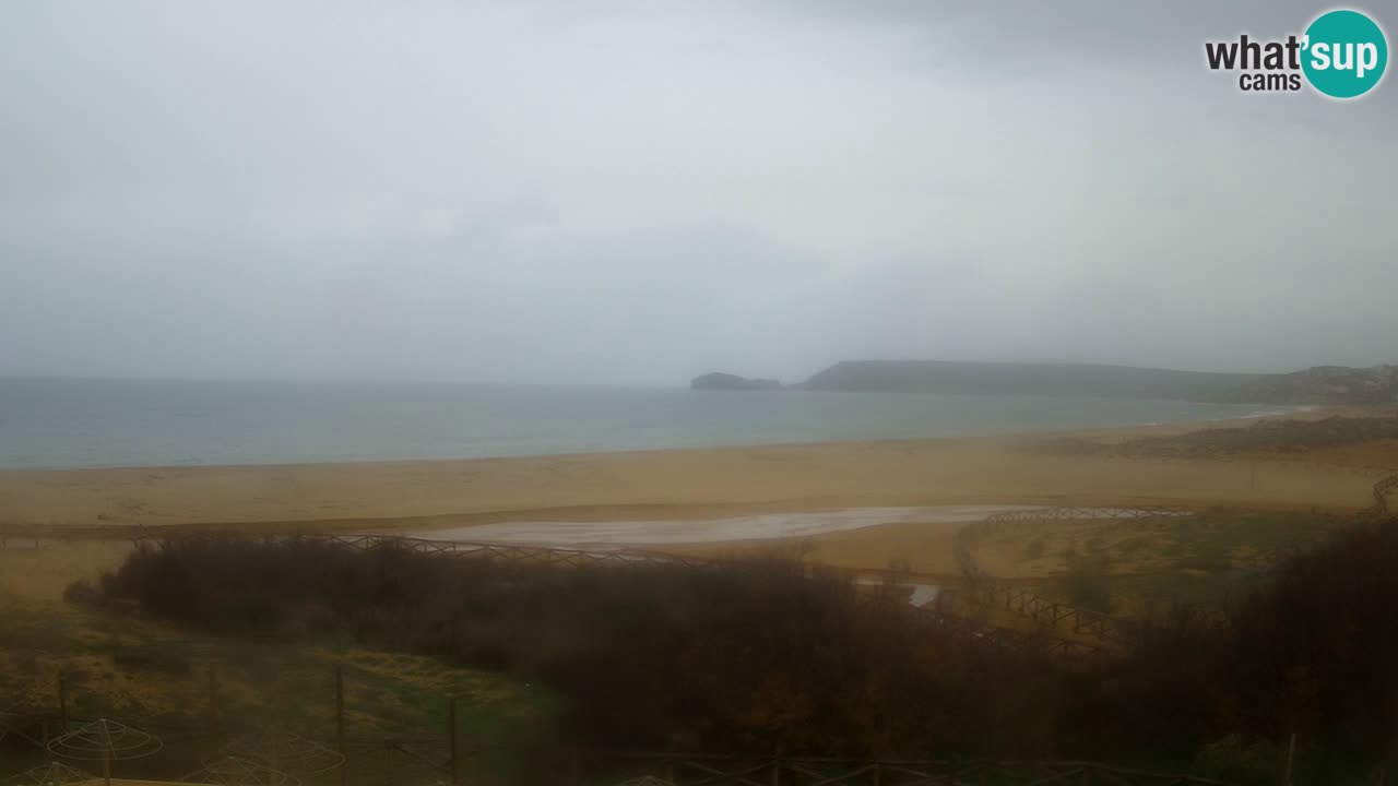 Webcam Torre dei Corsari – Live Beach View from Punta Usai