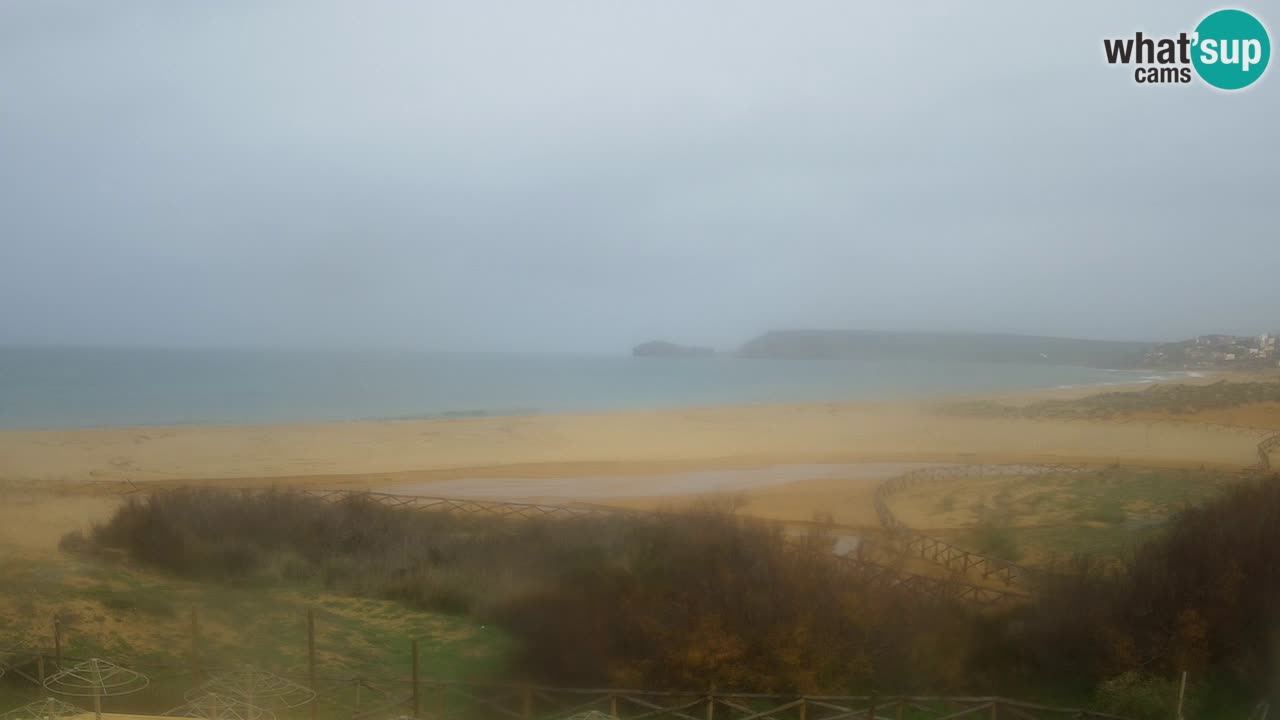 Webcam Torre dei Corsari – Vista live sulla spiaggia da Punta Usai