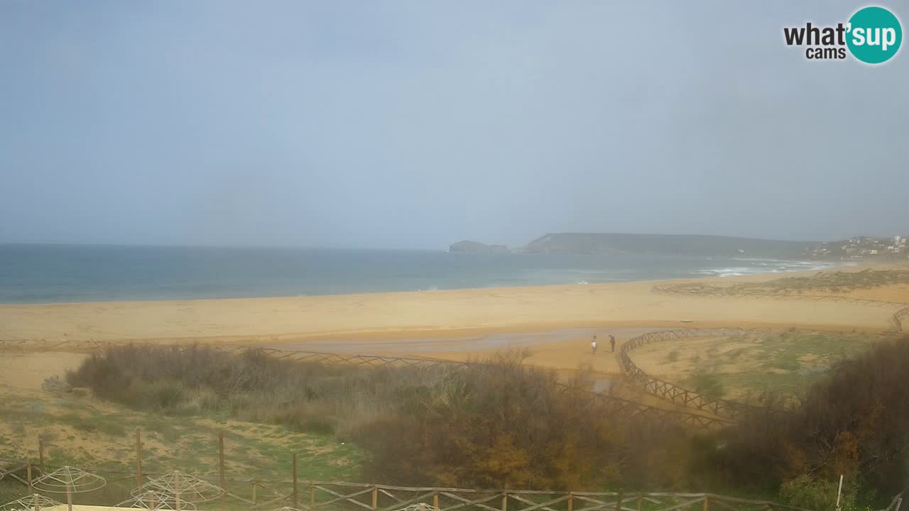 Webcam Torre dei Corsari – Vista live sulla spiaggia da Punta Usai