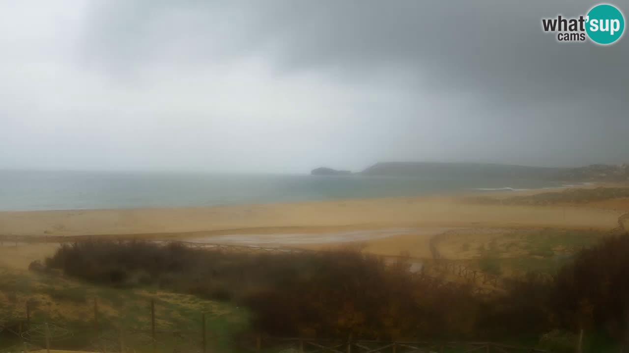 Spletna kamera Torre dei Corsari – Pogled v živo na plažo s Punta Usai