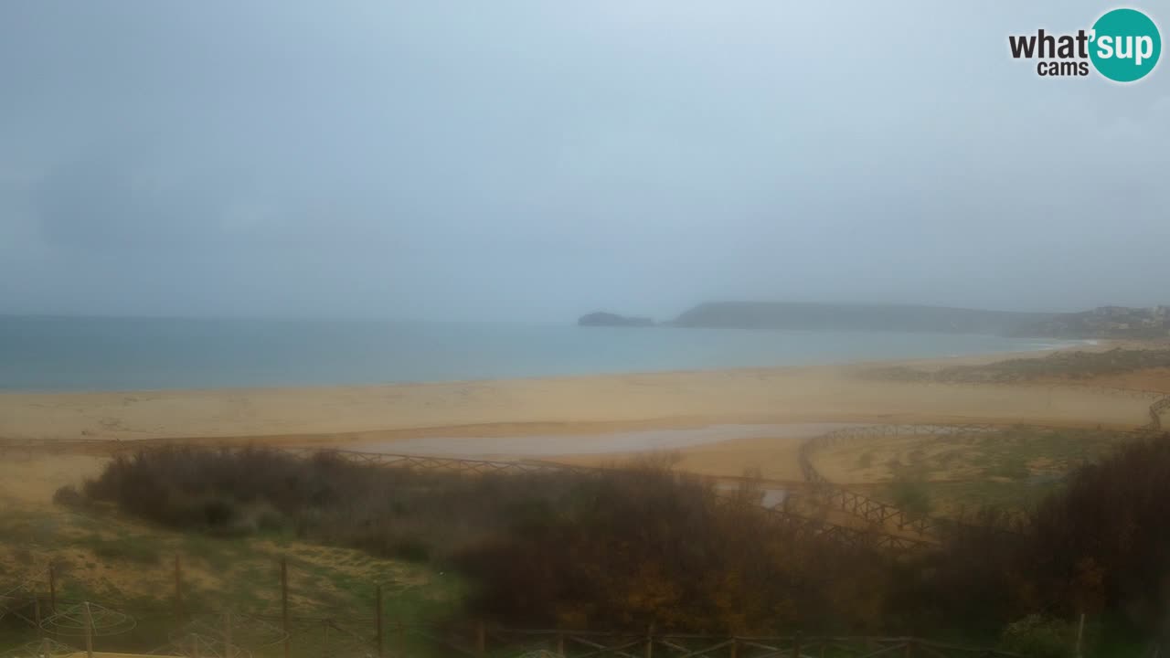 Webcam Torre dei Corsari – Vue en direct sur la plage depuis Punta Usai