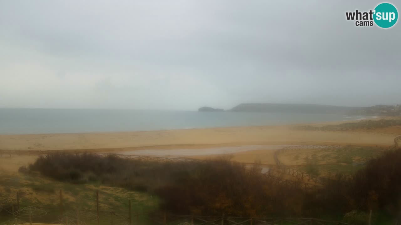 Cámara web Torre dei Corsari – Vista en directo de la playa desde Punta Usai