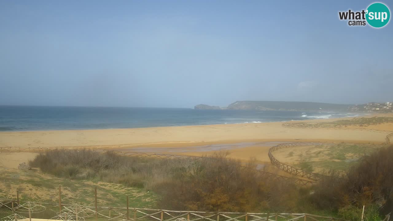 Webcam Torre dei Corsari – Liveblick auf den Strand von Punta Usai