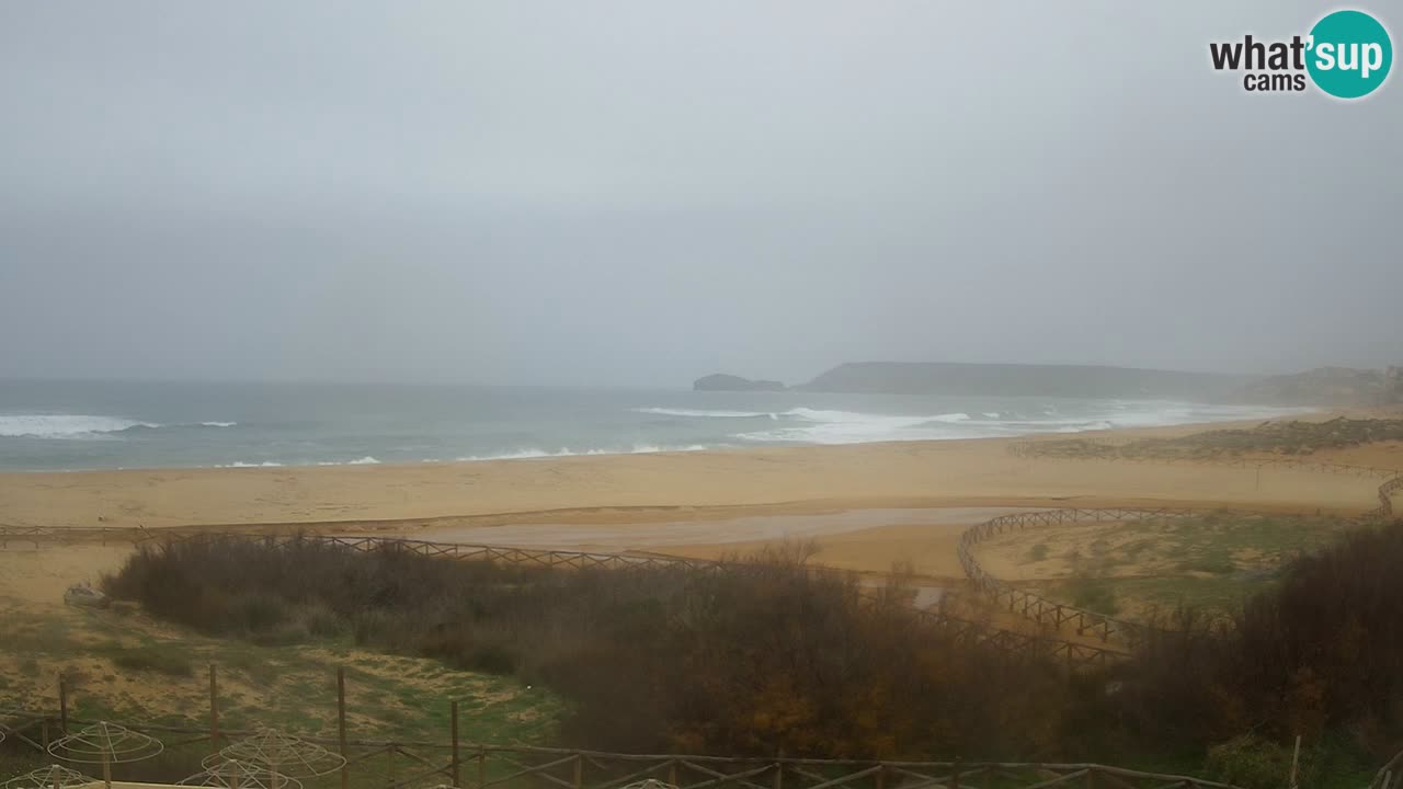 Webcam Torre dei Corsari – Live Beach View from Punta Usai