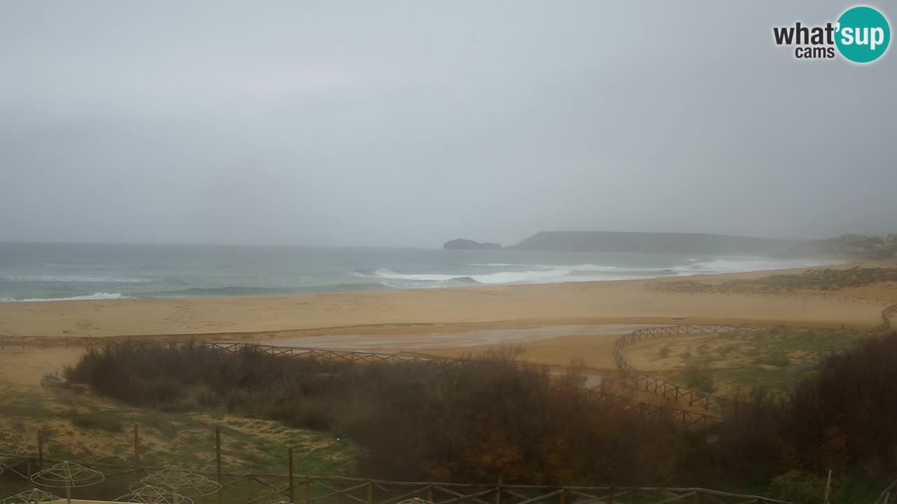 Webcam Torre dei Corsari – Liveblick auf den Strand von Punta Usai