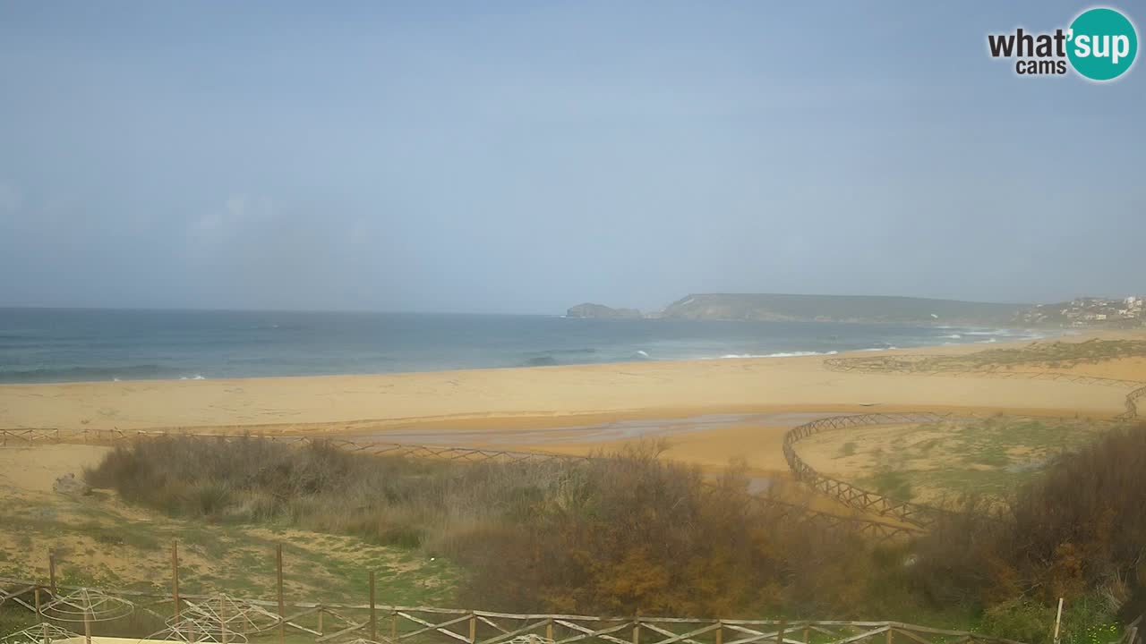 Webcam Torre dei Corsari – Liveblick auf den Strand von Punta Usai
