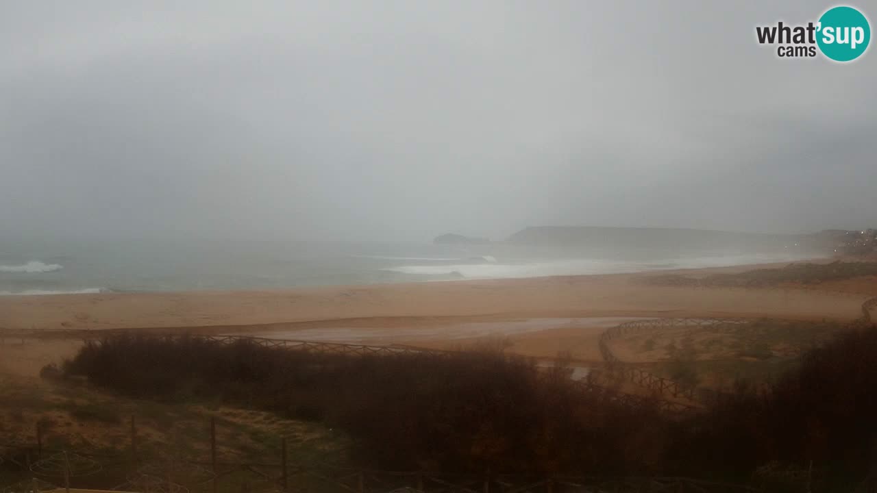 Webcam Torre dei Corsari – Liveblick auf den Strand von Punta Usai