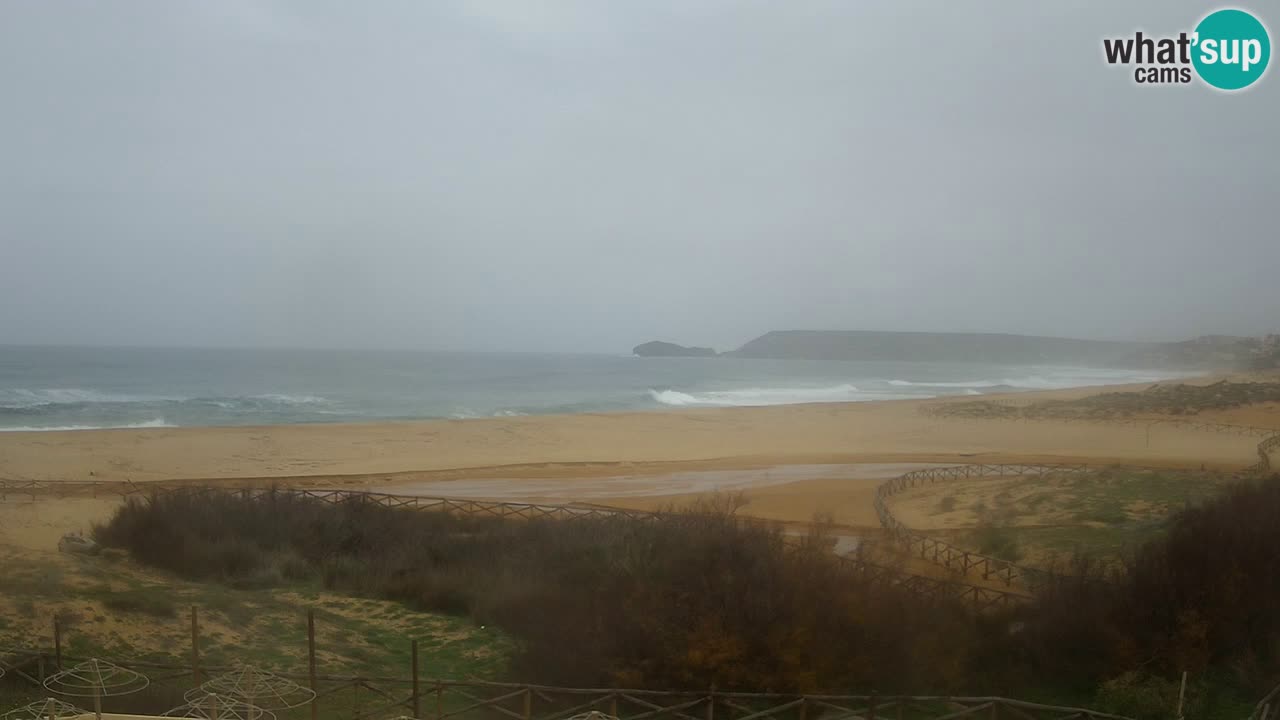 Webcam Torre dei Corsari – Live Beach View from Punta Usai