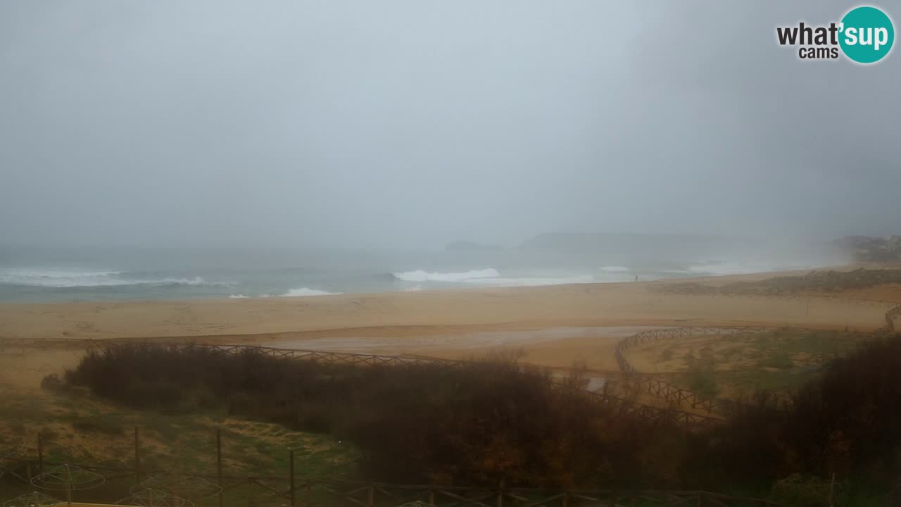 Webcam Torre dei Corsari – Live Beach View from Punta Usai