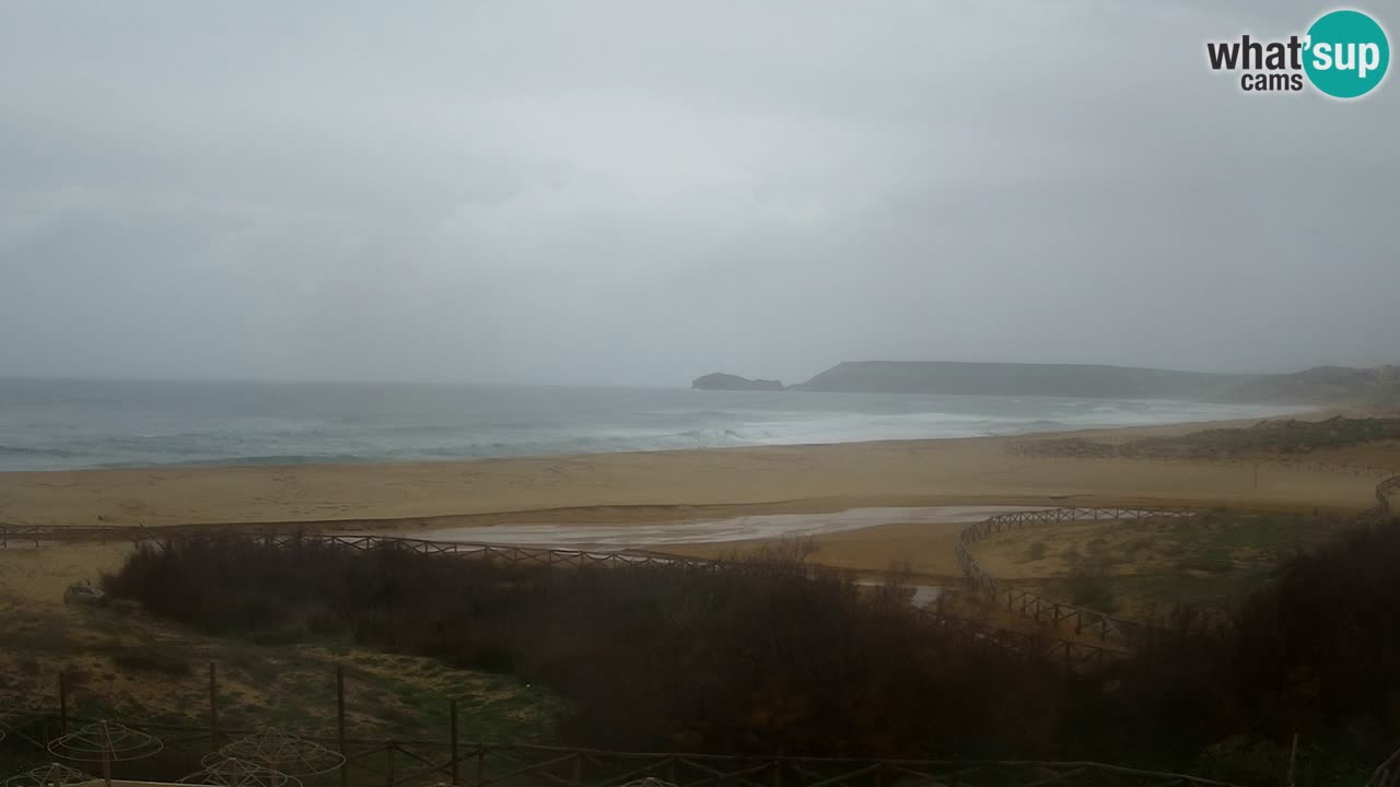 Web kamera Torre dei Corsari – Pogled uživo na plažu s Punta Usai