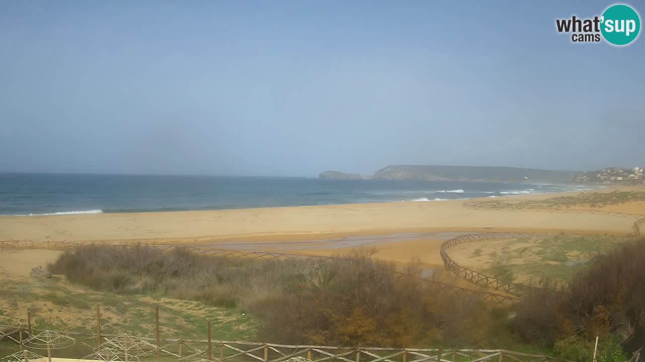 Webcam Torre dei Corsari – Live Beach View from Punta Usai