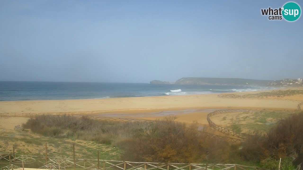 Webcam Torre dei Corsari – Liveblick auf den Strand von Punta Usai