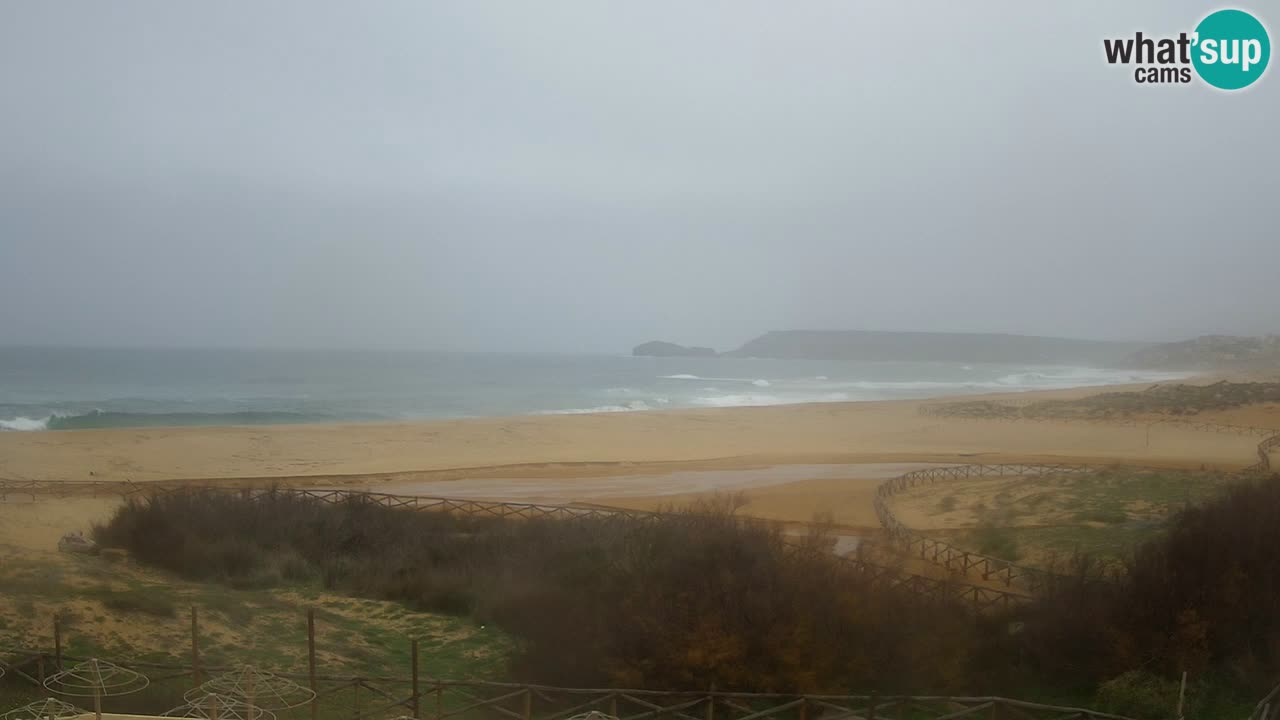 Webcam Torre dei Corsari – Live Beach View from Punta Usai