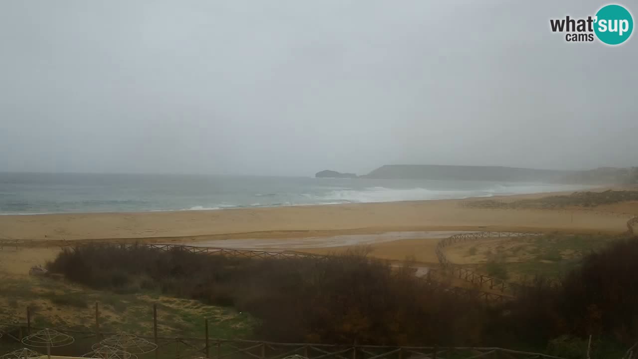 Spletna kamera Torre dei Corsari – Pogled v živo na plažo s Punta Usai