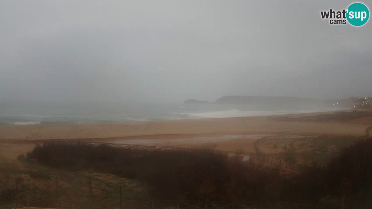 Webcam Torre dei Corsari – Vista live sulla spiaggia da Punta Usai