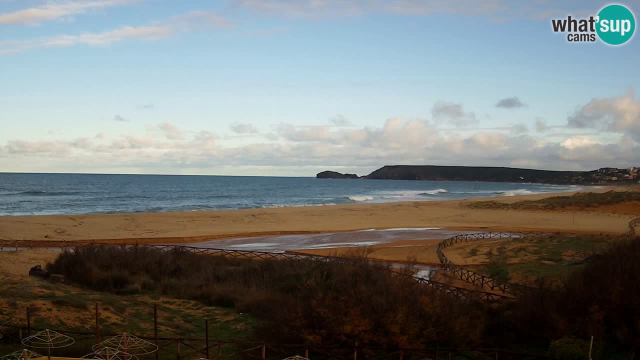 Webcam Torre dei Corsari – Vue en direct sur la plage depuis Punta Usai