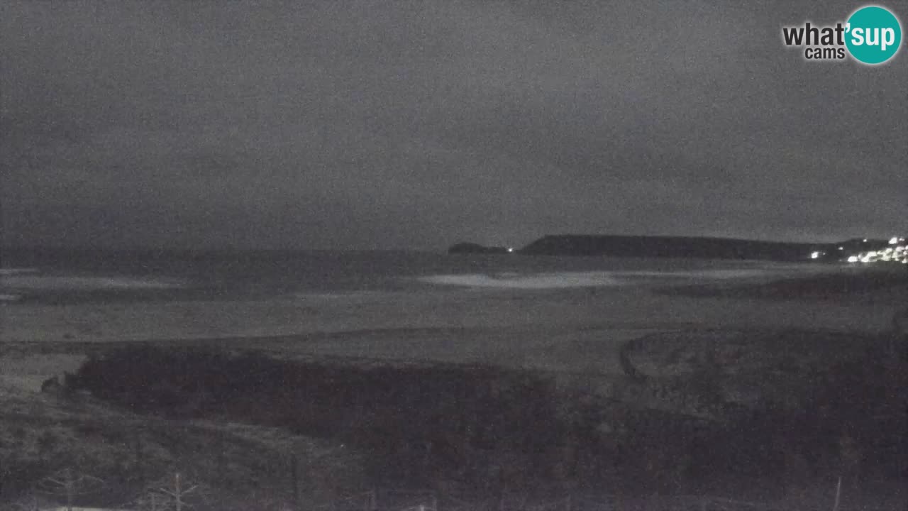 Webcam Torre dei Corsari – Vista live sulla spiaggia da Punta Usai