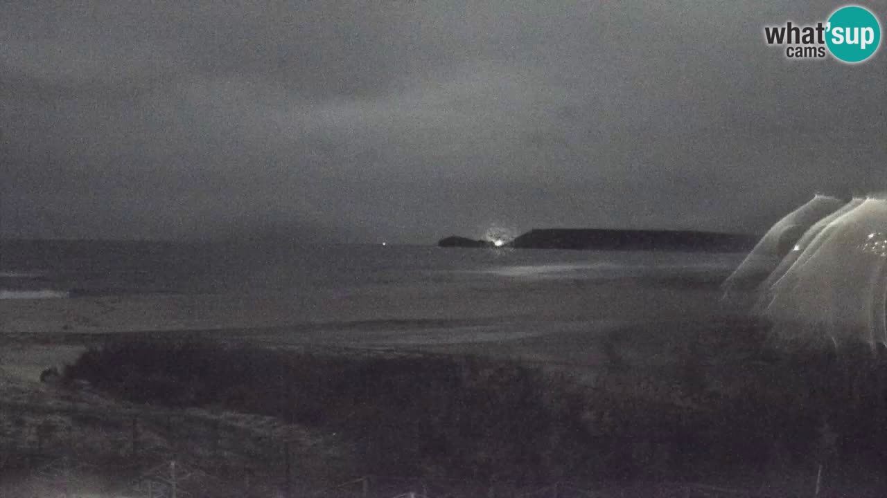 Webcam Torre dei Corsari – Liveblick auf den Strand von Punta Usai