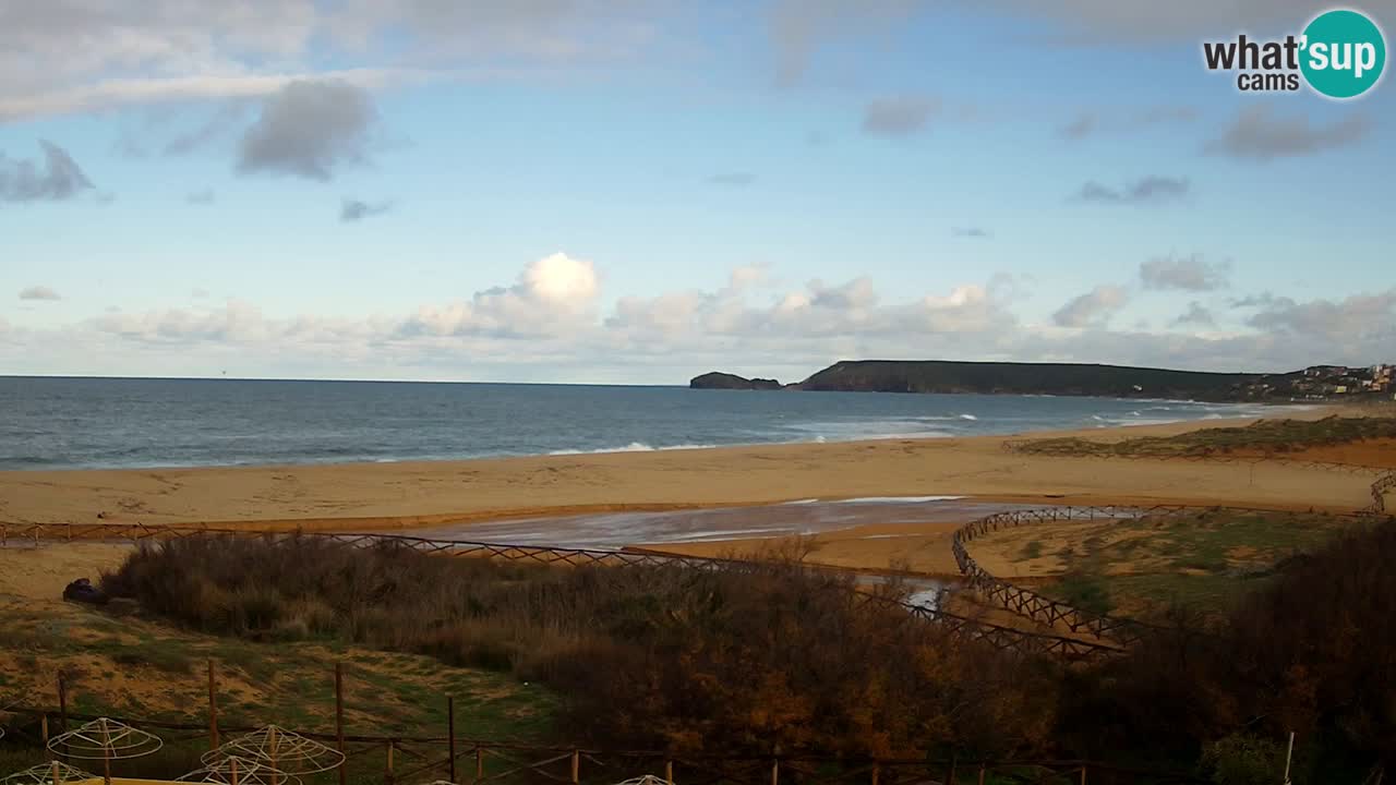 Webcam Torre dei Corsari – Vue en direct sur la plage depuis Punta Usai