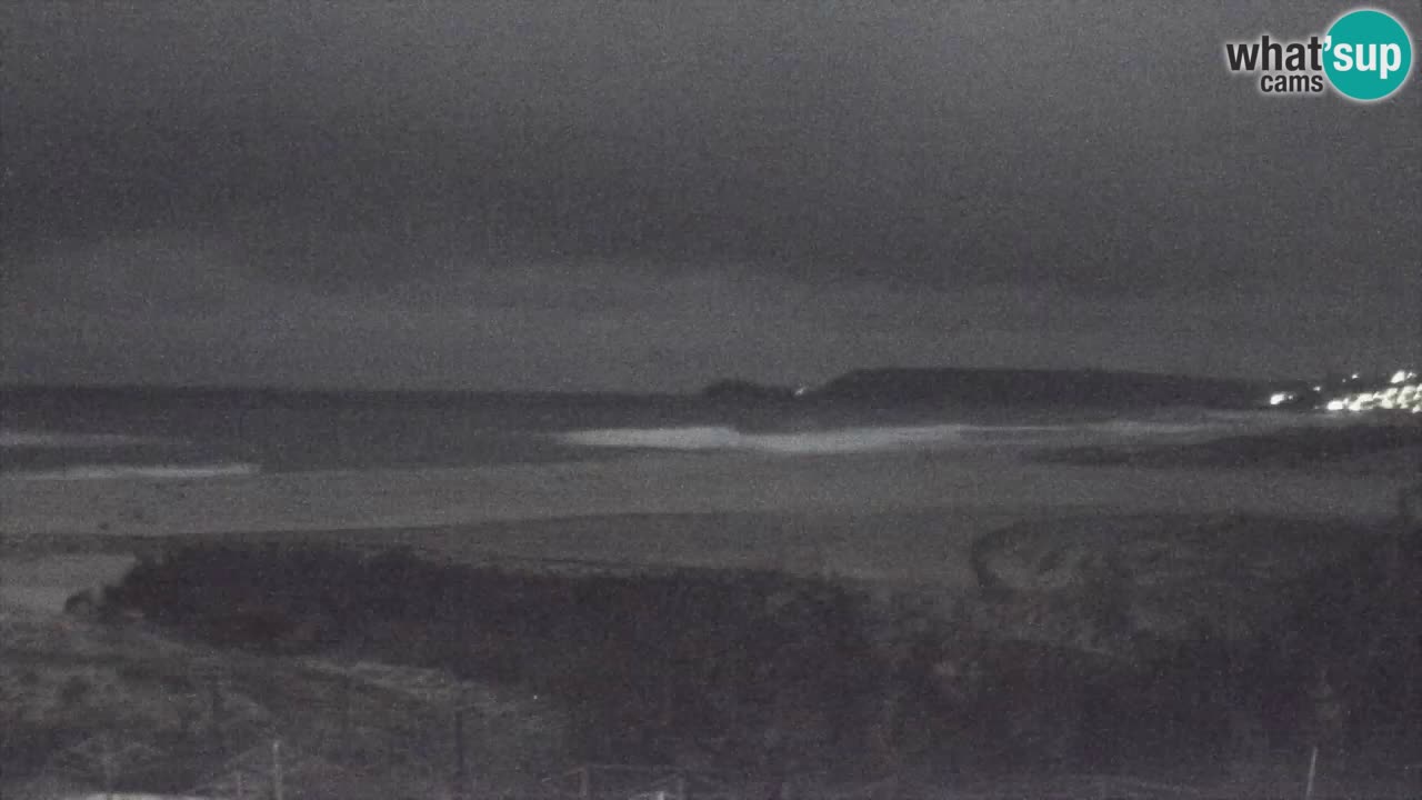 Webcam Torre dei Corsari – Vista live sulla spiaggia da Punta Usai