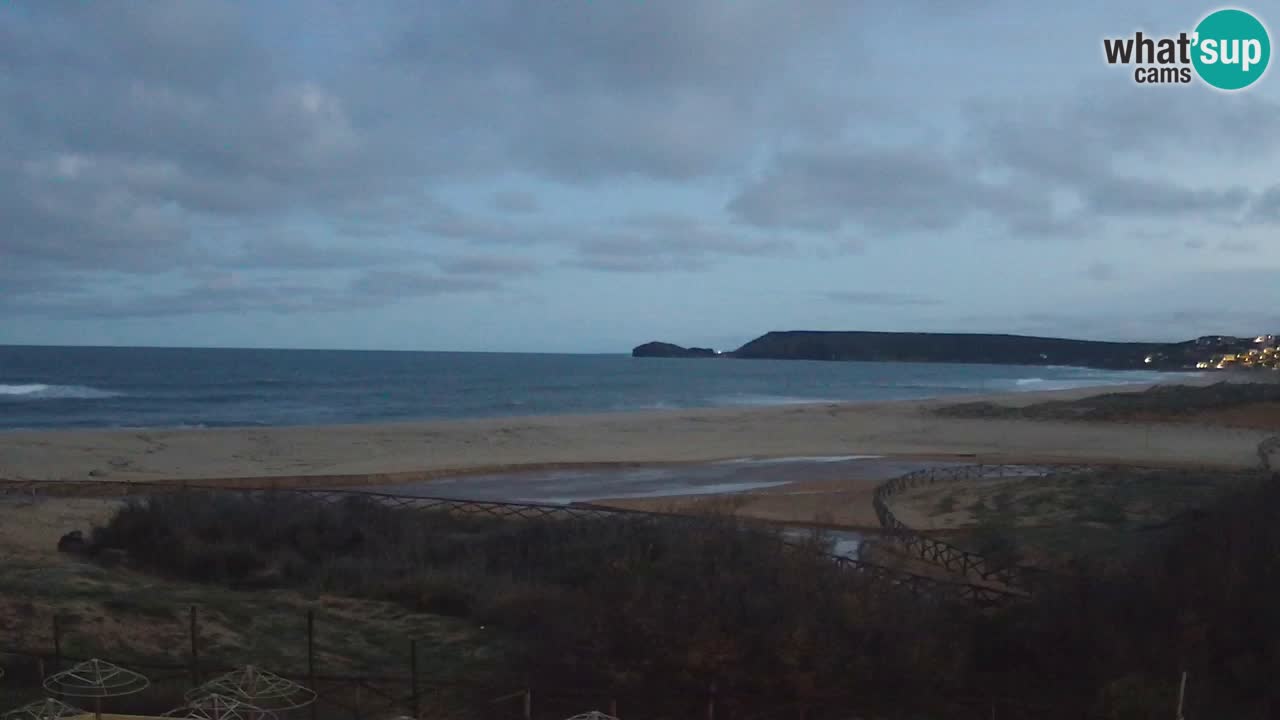 Webcam Torre dei Corsari – Liveblick auf den Strand von Punta Usai