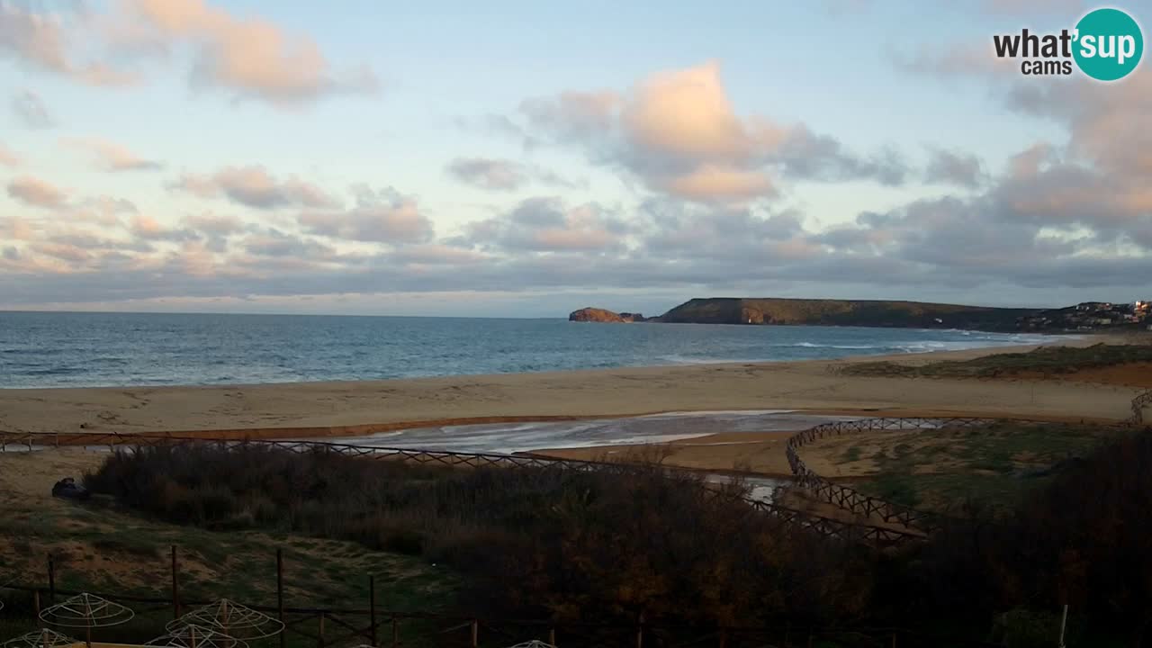 Webcam Torre dei Corsari – Live Beach View from Punta Usai