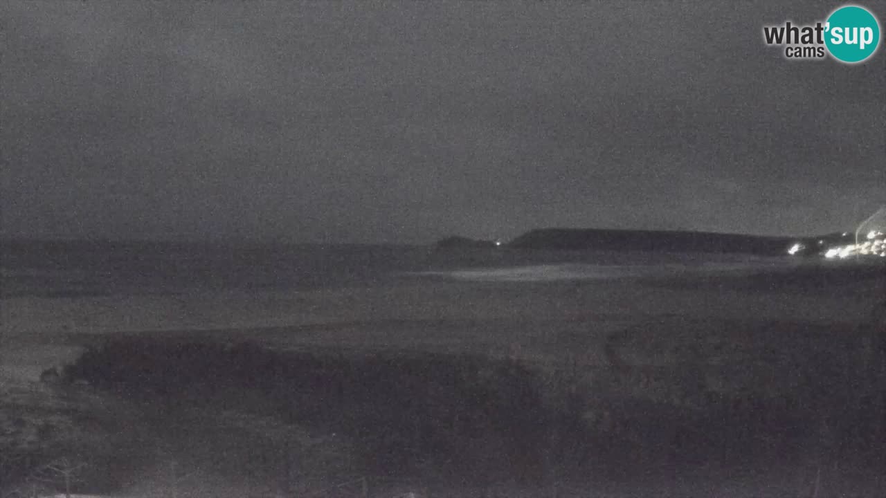 Webcam Torre dei Corsari – Liveblick auf den Strand von Punta Usai