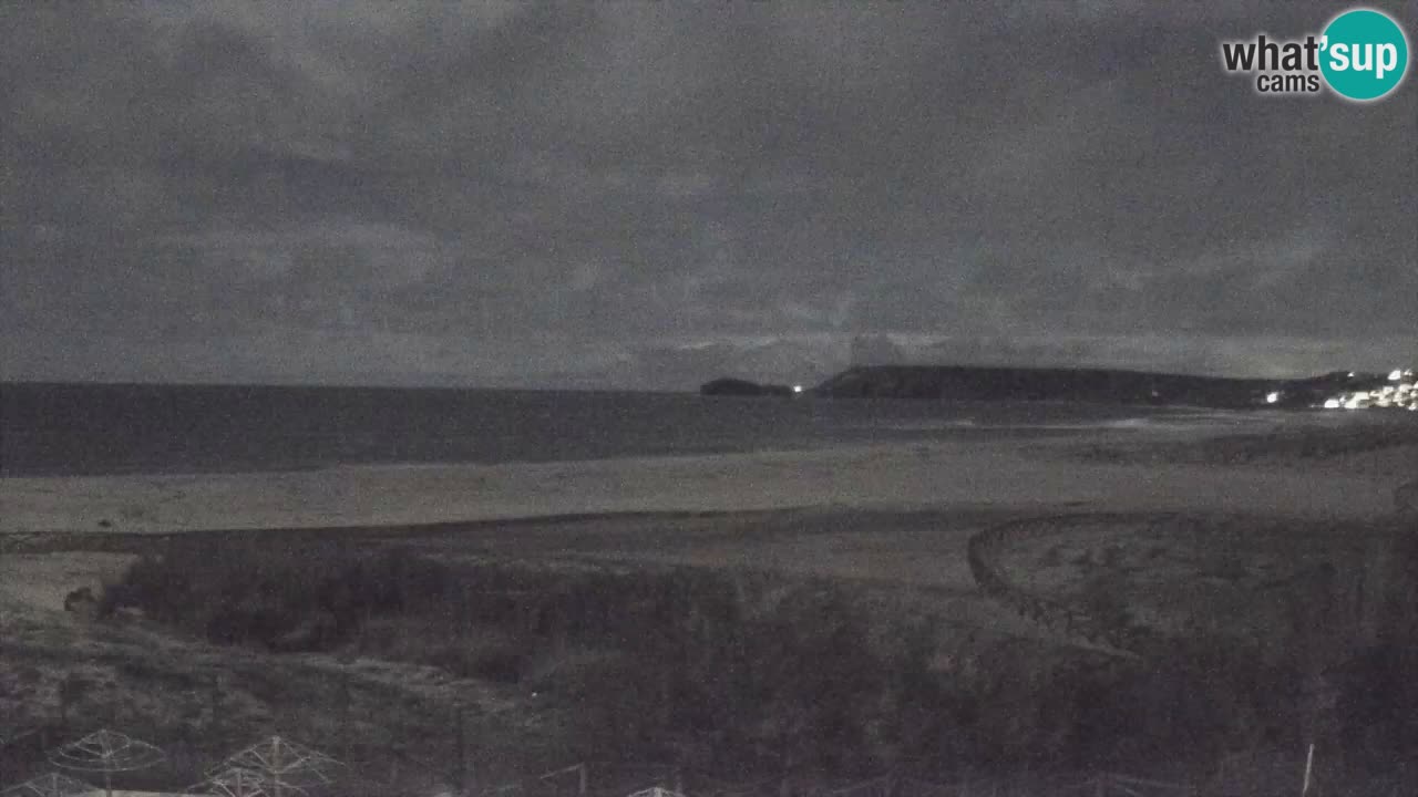 Webcam Torre dei Corsari – Vue en direct sur la plage depuis Punta Usai