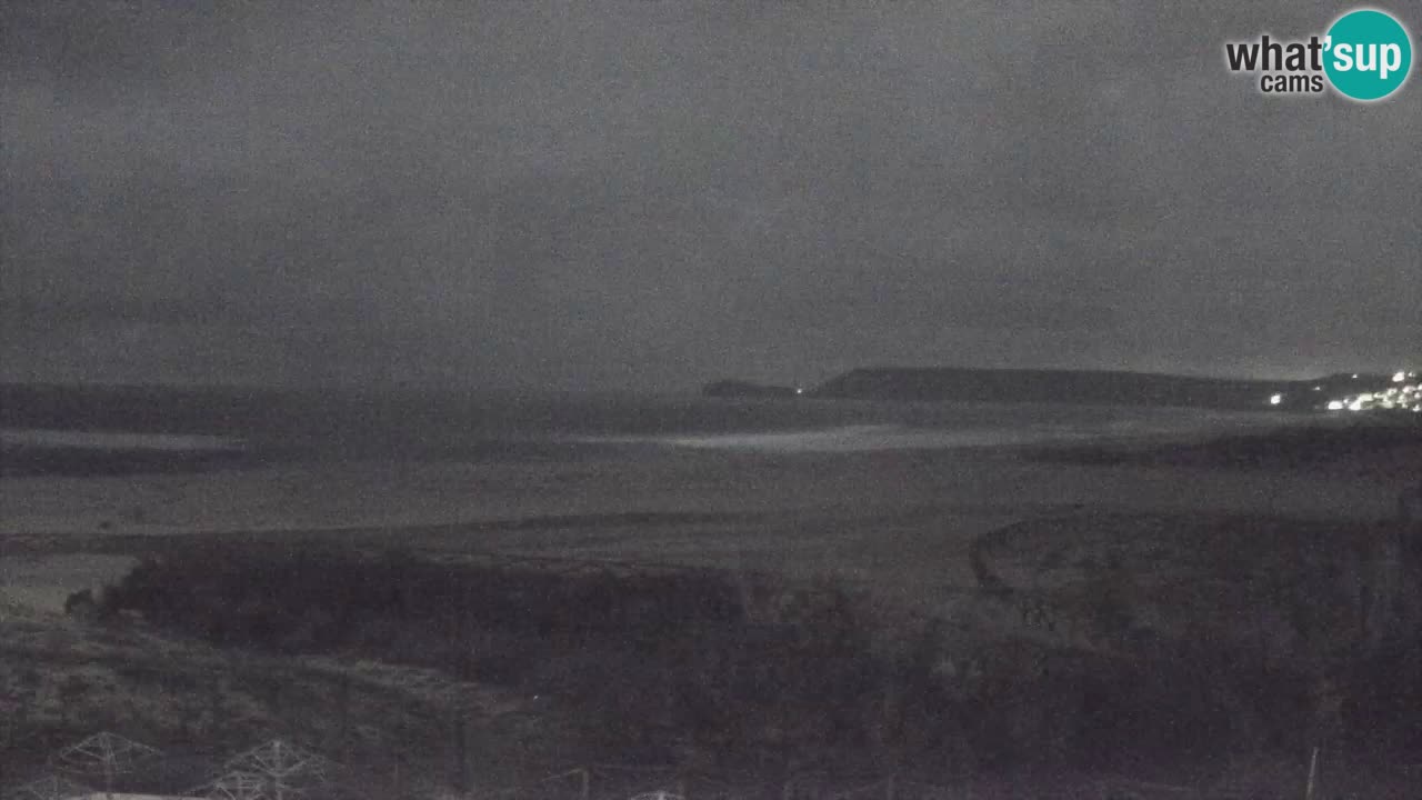 Webcam Torre dei Corsari – Liveblick auf den Strand von Punta Usai