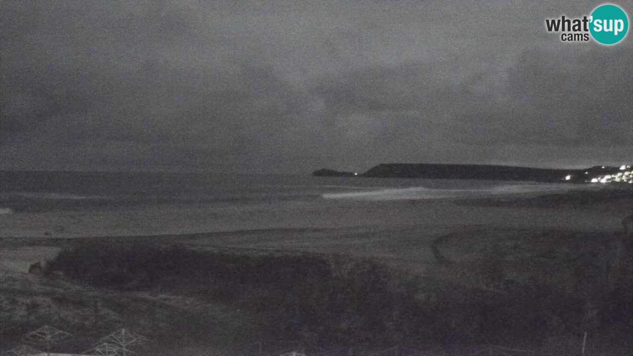 Webcam Torre dei Corsari – Vista live sulla spiaggia da Punta Usai