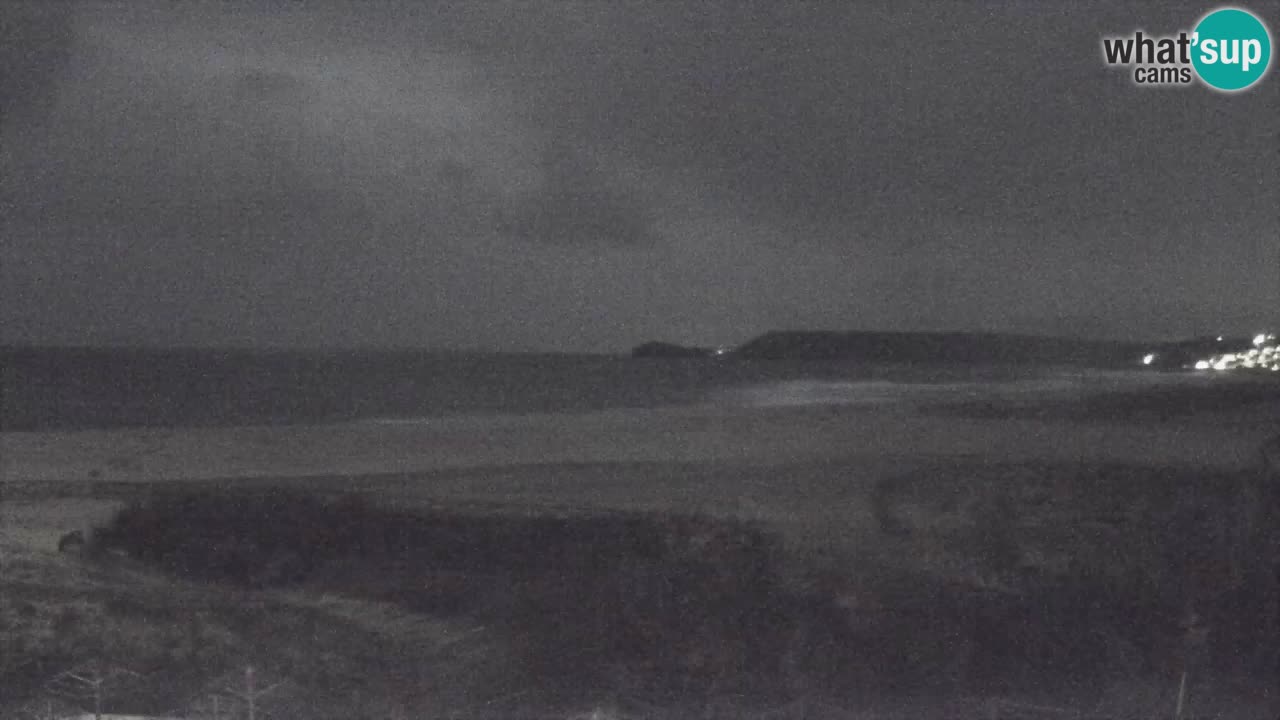 Webcam Torre dei Corsari – Liveblick auf den Strand von Punta Usai