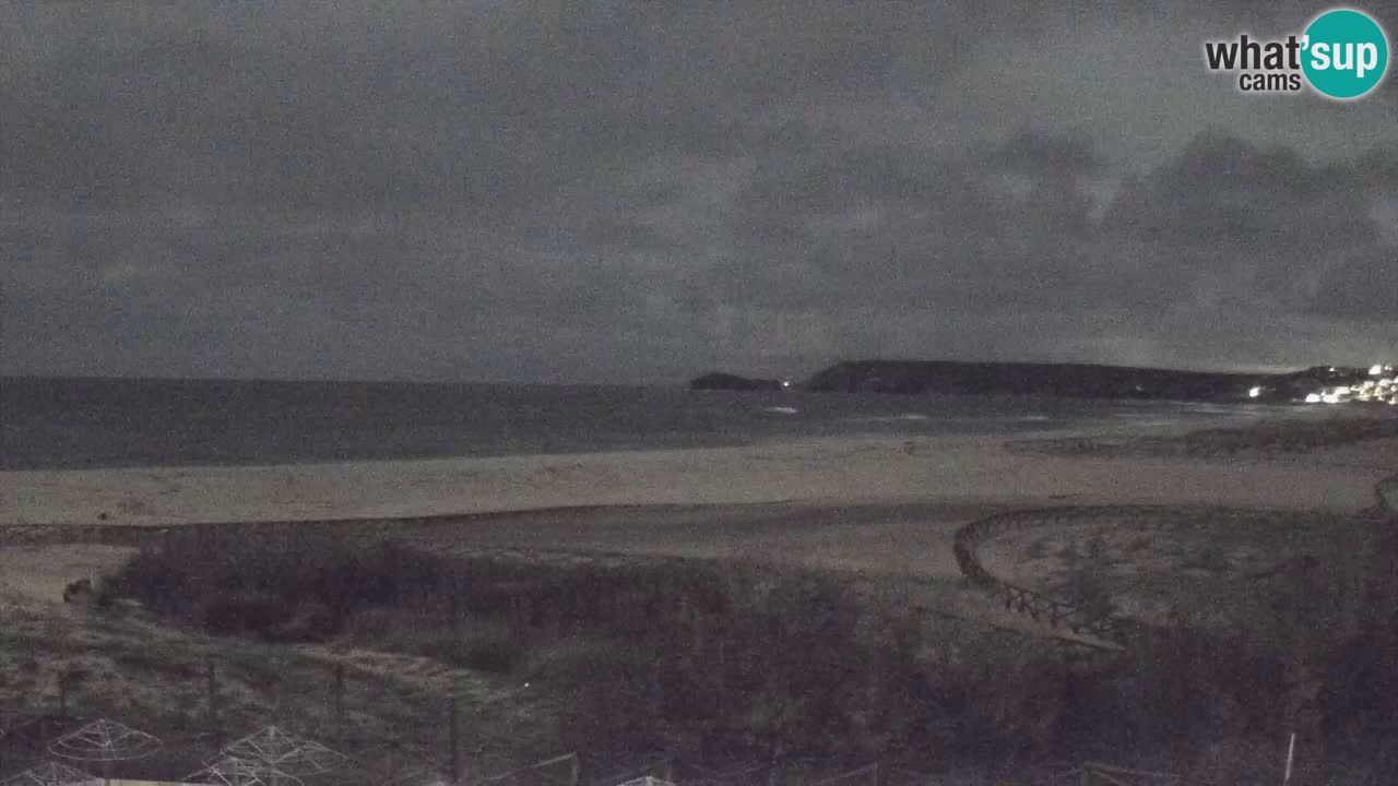 Webcam Torre dei Corsari – Liveblick auf den Strand von Punta Usai