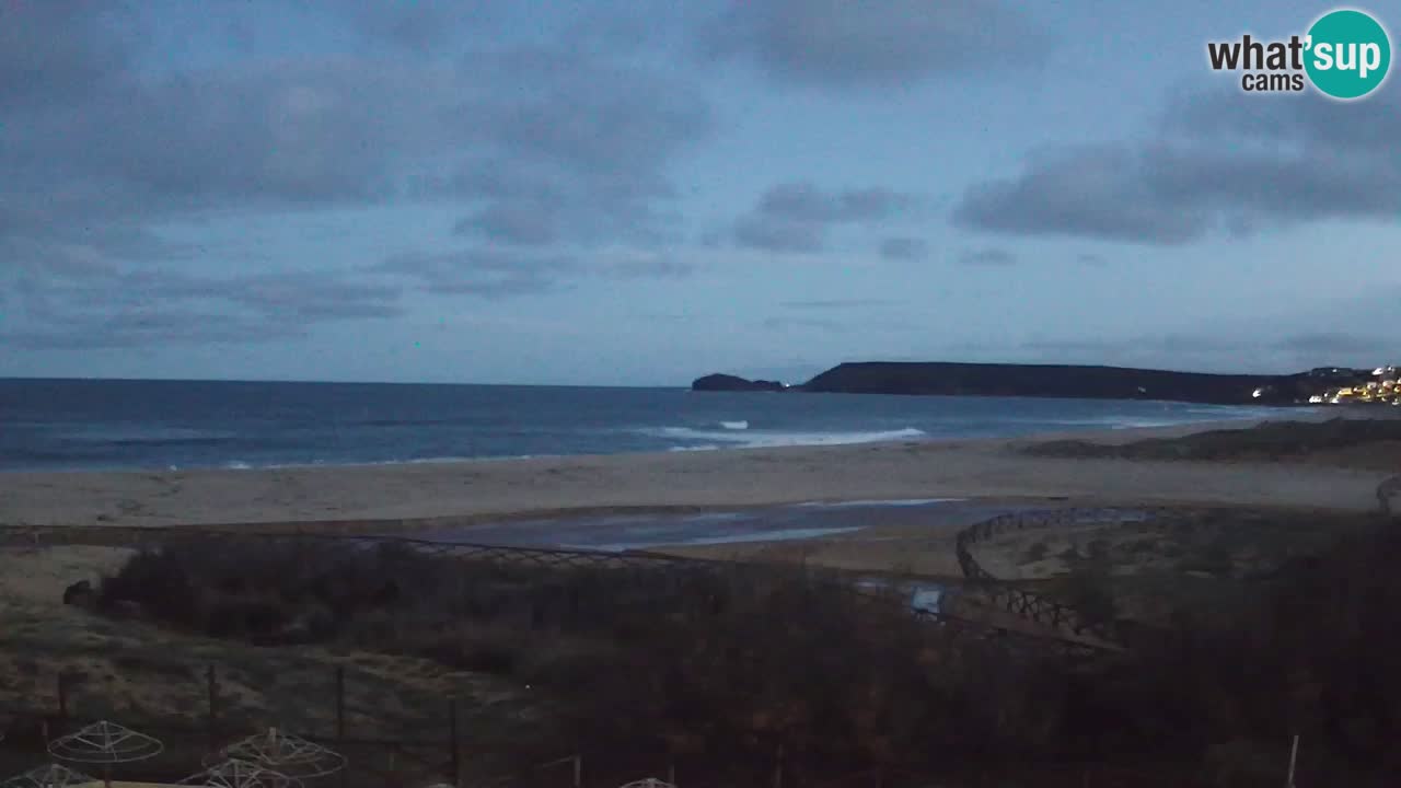 Webcam Torre dei Corsari – Vue en direct sur la plage depuis Punta Usai