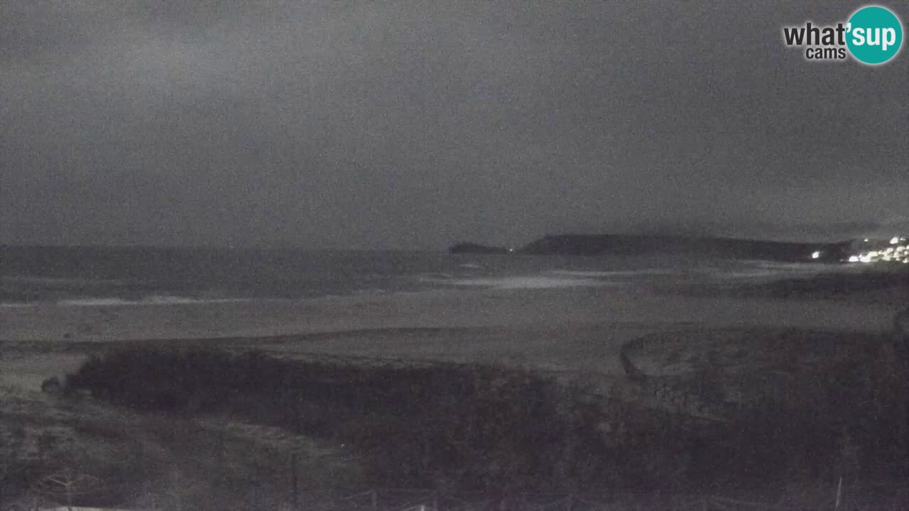 Cámara web Torre dei Corsari – Vista en directo de la playa desde Punta Usai