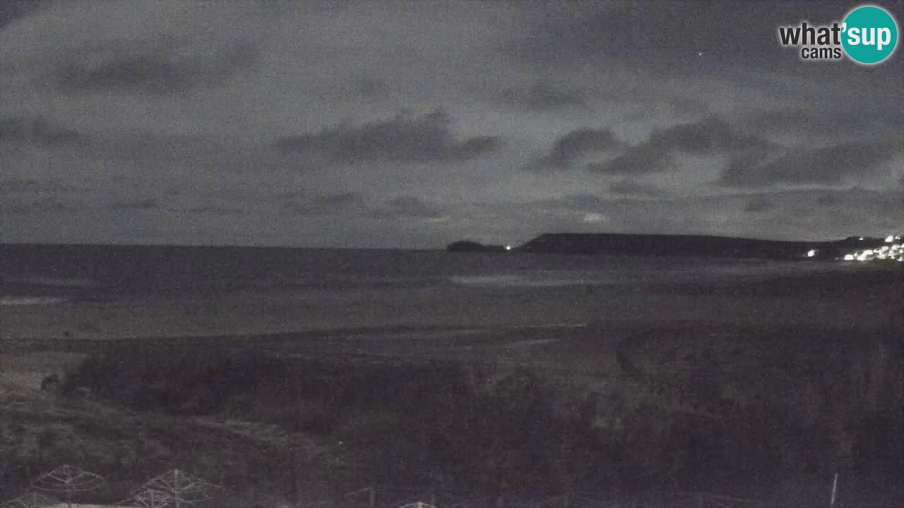 Webcam Torre dei Corsari – Vista live sulla spiaggia da Punta Usai