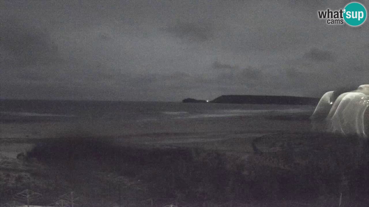 Webcam Torre dei Corsari – Vista live sulla spiaggia da Punta Usai