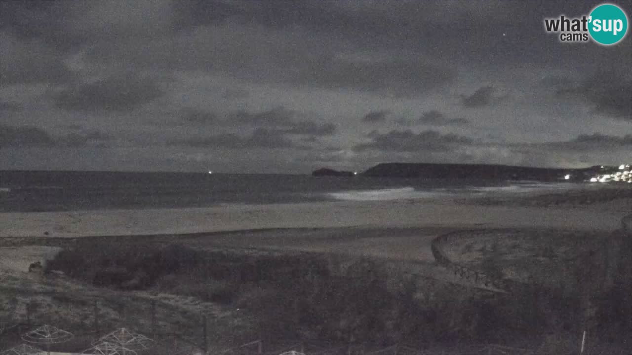 Webcam Torre dei Corsari – Vue en direct sur la plage depuis Punta Usai