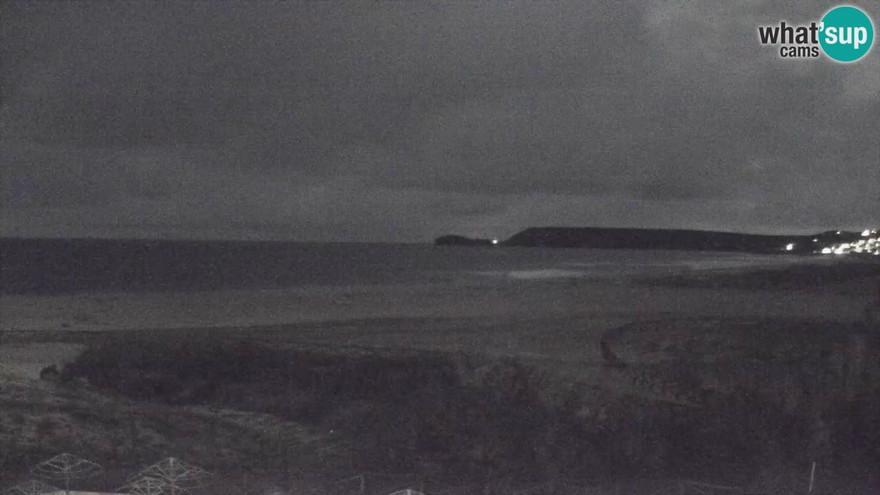 Webcam Torre dei Corsari – Liveblick auf den Strand von Punta Usai